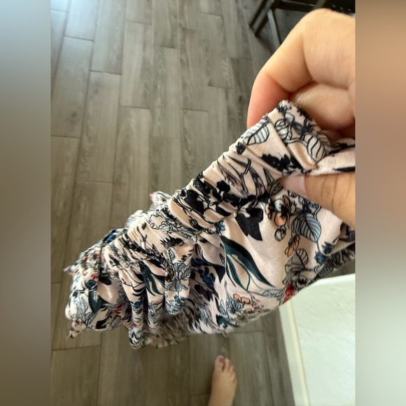 Boutique|Women’s short sleeve boho Floral Maxi Dress,open back & bow tie•••Med - Picture 9 of 14